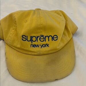 Supreme Yellow Cap